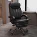 Office Chair - Hokku Designs Conference Gaming Chair Massage Lounge Zero Gravity Study Designer Office Chair Bedroom Comfy Faux in Black | Wayfair