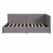 Latitude Run® Upholstered Daybed w/ 2 Storage Drawers Twin Size Wood in Gray | 28.3 H x 42.5 W x 78.9 D in | Wayfair