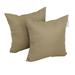 17-inch Square Premium Woven Outdoor Throw Pillows (Set of 1, 2, or 4)