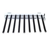 Pull-Out Trouser Rack Closet Pants Hanger with 9 Arms