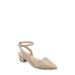 Keefa Croc Embossed Pointed Toe Pump