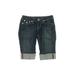 True Religion Denim Shorts: Blue Mid-Length Bottoms - Women's Size 26