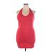 SO Casual Dress - Mini: Red Solid Dresses - Women's Size 2X-Large