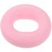 Fitness Equipment for Women Gym Hand Grip Rings Exercise Tool Gripper Pink Silica Gel 5 Pieces