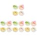 Faux Donuts 16 Pcs Artificial Cakes Models Home Decor Party Supplies Prop for Decoration Pu