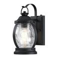 Westinghouse Lighting 6120400 Canyon Outdoor Wall Fixture with Dusk-to-Dawn Sensor Textured Black