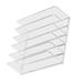 Office Supllies File Storage Rack Magazine Holder Folders Supplies Manager Books Acrylic