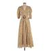 Ivy & Oak Casual Dress: Brown Paisley Dresses - Women's Size 34