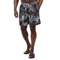 Men's G-III Sports by Carl Banks Black Miami Dolphins Change Up Volley Swim Trunks