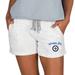 Women's Concepts Sport Oatmeal Winnipeg Jets Mainstream Terry Lounge Shorts