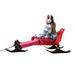 Snow Ski Sled Winter Teens Seat On Sled Ski/Snow Scooter Red