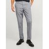 Chinos JACK & JONES "JPSTMARCO JJBOWIE NOOS", Herren, Gr. 32, Länge 30, grau (ultimate grau), Web, Obermaterial: 98% Baumwolle, 2% Elasthan, unifarben, modisch, slim fit normal, Hosen