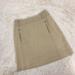 Tory Burch Skirts | New Tory Burch A-Line Mini Skirt Linen Pockets Size 2 | Color: Tan | Size: 2