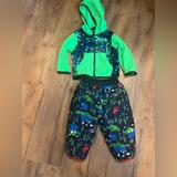 The North Face Matching Sets | Boy’s 6/12 Month North Face Snowsuit - Pants And Jacket | Color: Blue/Green | Size: 6/12 Month