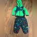 The North Face Matching Sets | Boy’s 6/12 Month North Face Snowsuit - Pants And Jacket | Color: Blue/Green | Size: 6/12 Month