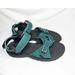 Nike Shoes | 90’s Vintage Nike Air Deschutz Walking Sandals Y2k | Color: Black/Blue | Size: 12