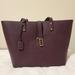 Michael Kors Bags | Michael Kors Women Tote Bag Large Purple 11x12x5" | Color: Purple | Size: Os