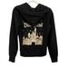 Disney Tops | Disneyland Resort Black And Gold Castle Zip-Up Hoodie Sweatshirt Size Small | Color: Black/Gold | Size: S