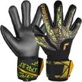 REUSCH Torwarthandschuhe Attrakt Duo Finger Support, Größe 8 in black / gold / yellow / black