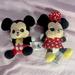 Disney Toys | Disney Parks Wishables Plush Lot Minnie & Mickey Mouse | Color: Black/Red | Size: One Size