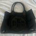 Tory Burch Bags | Ella Patent Nylon Tote Bag | Color: Black | Size: Os