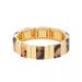 Nine West Jewelry | Nine West Gold Tone Tortoise Stretch Bracelet Nwt | Color: Brown/Gold | Size: Os