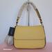 Kate Spade Bags | Kate Spade Hudson Pebbled Leather Medium Flap Convertible Shoulder Bag- Mullein | Color: Yellow | Size: 10.5” W X 7.5” H X 4.25” D