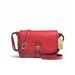 Coach Bags | Coach F31664 Hadley Luxe Legacy Red Pebble Leather Crossbody. | Color: Red | Size: Os