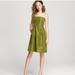 J. Crew Dresses | J.Crew Silk Taffeta Lorelei Dress Size 4 | Color: Green | Size: 4