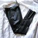 Zara Pants & Jumpsuits | Nwot Womans Zara Faux Leather Leggings Size Xs | Color: Black | Size: Xs