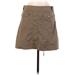 Adidas Stella McCartney Casual Mini Skirt Mini: Tan Print Bottoms - Women's Size Medium