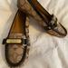 Coach Shoes | Euc Coach Brown And Tan Signature Loafers, Size 6 1/2 | Color: Brown/Tan | Size: 6.5