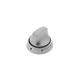 sparefixd Silver Control Knob to Fit Hotpoint EW74X Double Oven Cooker