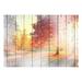 Landscape Non-pasted Wallpaper Wall Mural - Autumn Sun