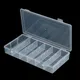 Boîte de rangement en plastique à 6 compartiments boîte à outils pratique boîtes en PP