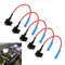 Adaptateur ajouter un Circuit 5 pièces APM robinet Mini lame Micro 12V support de boîte à fusibles de voiture Auto Motri assurance adaptateur ATM