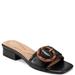 Easy Spirit Gatlin - Womens 6.5 Black Sandal Medium