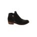 Dolce Vita Ankle Boots: Black Print Shoes - Women's Size 6 - Round Toe