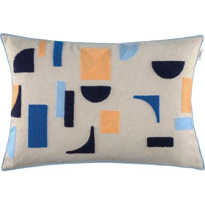 Kissenhülle ESPRIT "Ally" Gr. 1, bunt (blau, bunt, orange), B:40cm H:0,5cm L:60cm, Polyester, Polyester, Kissenbezüge Image
