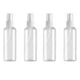 Reusable Pot Bottle 100ML Bottle Portable Spray Spray Empty Bottle 4pc Liquid Cleaning Supplies Barrel Top for Wedding in A Teacup Cup Drinking Glasses Mugs Glass Cup Set Vintage Glasses Set of 6