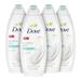 Dove Hypoallergenic Body Wash To Moisturize Sensitive Skin Body Wash For Sensitive Skin Sulfate And Paraben Free 22 Fl Oz (Pack Of 4)