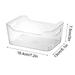 BELLZELY Home Decor Clearance Large Deep Plastic Storage Bin With Handle For Bathroom/Vanity Organization - Countertop Makeup Organizer - Organization For Shelf Cabinet And Closet Decor