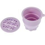 Retractable Silicone Scrub Cup Drying Rack Makeup Brush Women Gifts Women s Scrubber