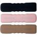 3pcs Travel Makeup Brush Holder Silicone Magnetic Makeup Brush Storage Bag