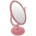 Dresser Mirror Desktop Cosmetic Dressing Table 4 Count Light up for Makeup Decorations Dining Pp Gothic Rotating