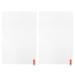 Replacement Tablet Screen Cover for Flat Tempered Film Supply Protector Glass Simple Designs 4 Pcs