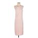 Threads 4 Thought Casual Dress - Sheath Cowl Neck Sleeveless: Pink Print Dresses - Women's Size Small