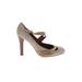Marc by Marc Jacobs Heels: Tan Shoes - Women's Size 9 1/2 - Round Toe