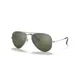 Ray-Ban , Aviator Mirror ,Black unisex, Sizes: 62 MM