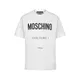 Moschino , Solid Logo T-shirt ,White male, Sizes: 12 Y